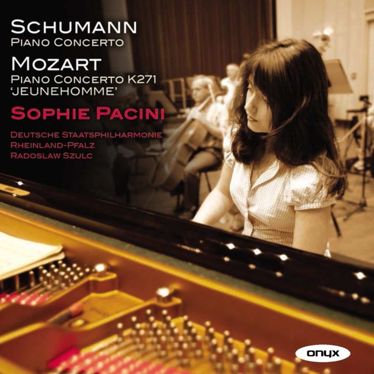 Albumcover Schumann Mozart