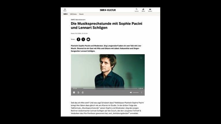 Singer Lenhart Schilgen